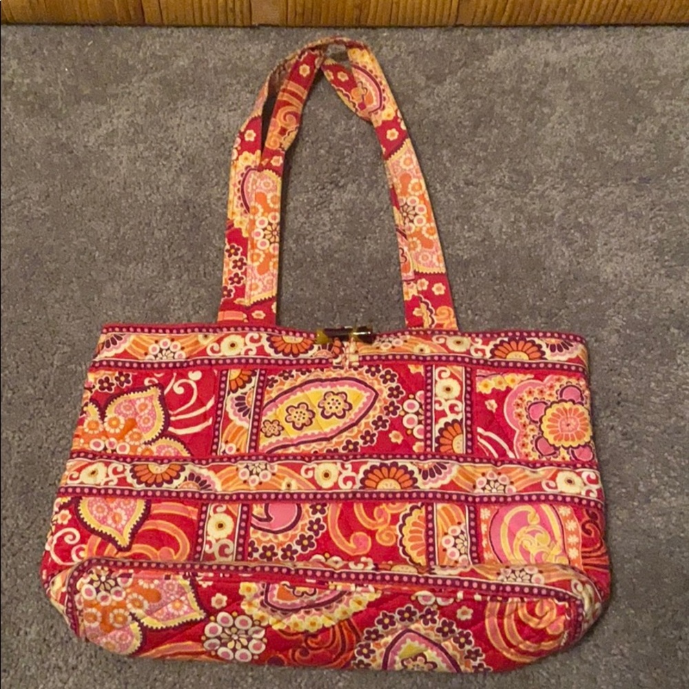 Like new mini Vera Bradley tote